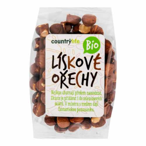 Lískové ořechy 100 g BIO   COUNTRY LIFE Country Life
