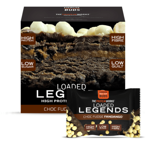 Loaded Legends 50 g čokoládový fondán fandango - The Protein Works The Protein Works