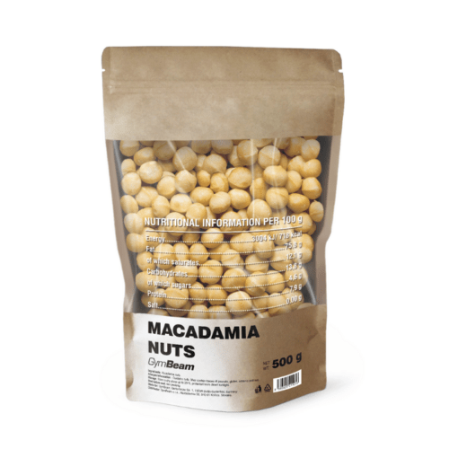 Makadamové ořechy 500 g - GymBeam GymBeam