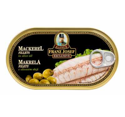 Makrela filety v olivovém oleji 170 g - Franz Josef Kaiser Franz Josef Kaiser