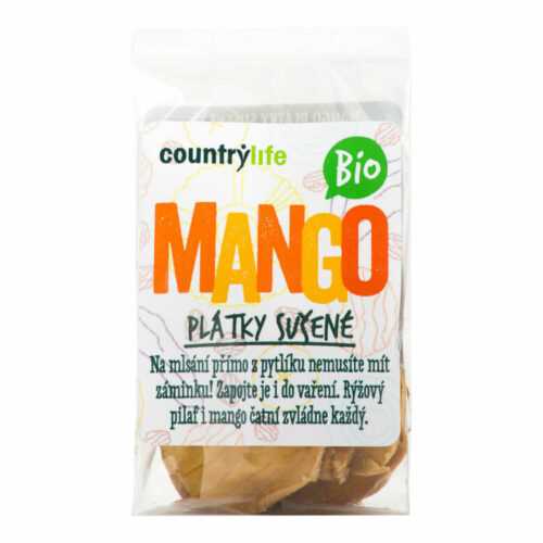 Mango plátky sušené 80 g BIO   COUNTRY LIFE Country Life
