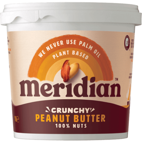 Meridian Arašídové máslo křupavé 1000 g