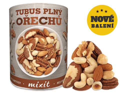 Mixit Tubus plný ořechů 400 g