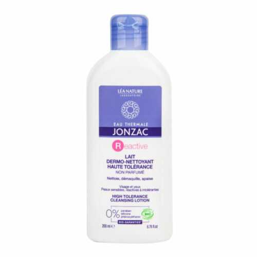 Mléko dermo-čisticí pro intolerantní a reaktivní pleť REACTIVE 200 ml BIO   JONZAC Jonzac