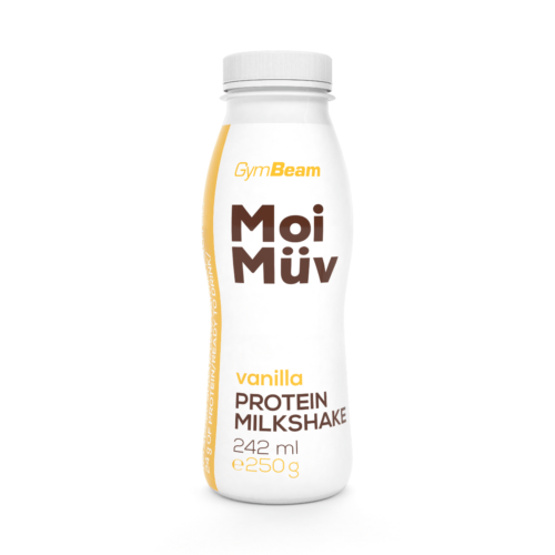 MoiMüv Protein Milkshake 242 ml vanilka - GymBeam GymBeam