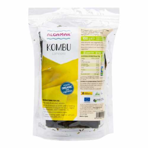 Mořské řasy Kombu 100 g BIO   ALGAMAR Algamar