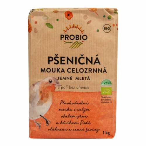 Mouka pšeničná celozrnná jemně mletá 1 kg BIO   PROBIO Pro-bio