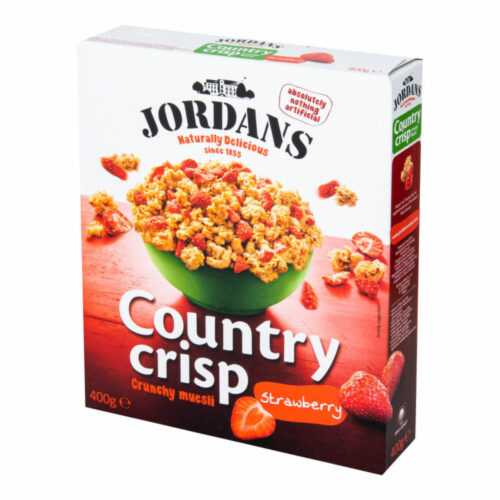 Müsli křupavé s jahodami 400 g   JORDANS Jordans