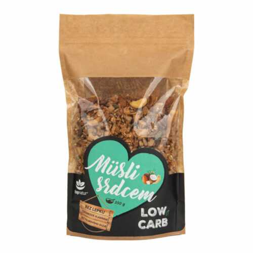 Müsli srdcem LOW CARB  350 g   TOPNATUR Topnatur