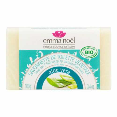 Mýdlo rostlinné aloe vera 100 g BIO   EMMA NOËL Emma Noël