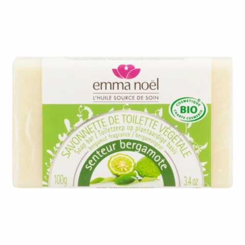 Mýdlo rostlinné bergamot 100 g BIO   EMMA NOËL Emma Noël