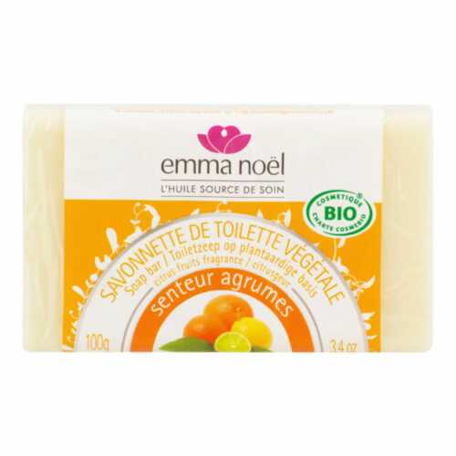 Mýdlo rostlinné citrus 100 g BIO   EMMA NOËL Emma Noël