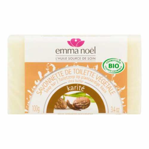 Mýdlo rostlinné karité 100 g BIO   EMMA NOËL Emma Noël