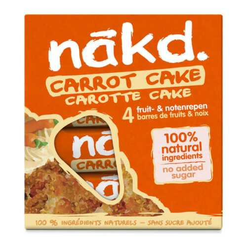 Nakd Carrot cake 4 x 35 g