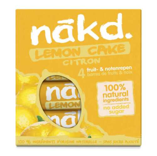 Nakd Lemon cake 4 x 35 g