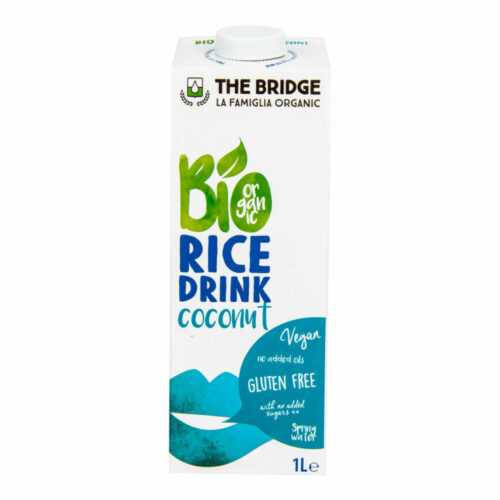 Nápoj rýžovo-kokosový 1 l BIO   THE BRIDGE The Bridge