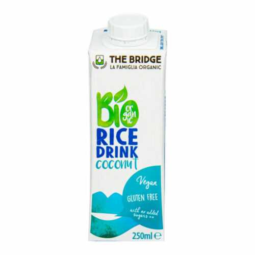 Nápoj rýžovo-kokosový 250 ml BIO   THE BRIDGE The Bridge