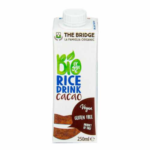 Nápoj rýžový kakao 250 ml BIO   THE BRIDGE The Bridge
