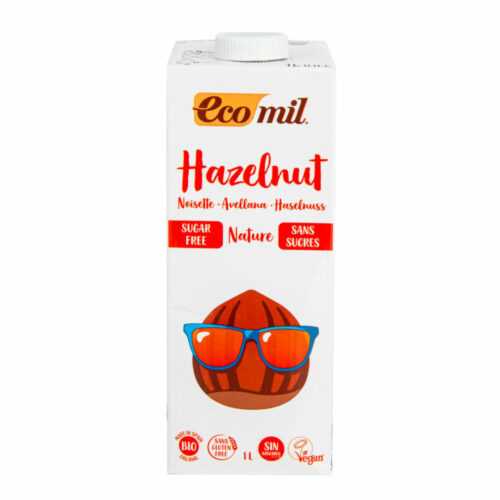Nápoj z lískových ořechů nature 1 l BIO   ECOMIL EcoMil