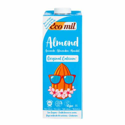 Nápoj ze sladkých mandlí s kalciem 1 l BIO   ECOMIL EcoMil