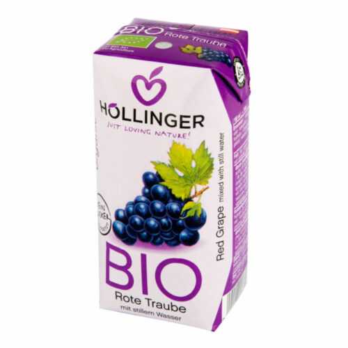 Nektar červený hrozen 200 ml BIO   HOLLINGER Hollinger