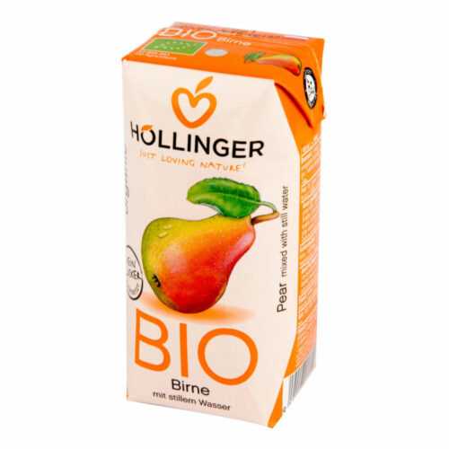 Nektar hruška 200 ml BIO   HOLLINGER Hollinger