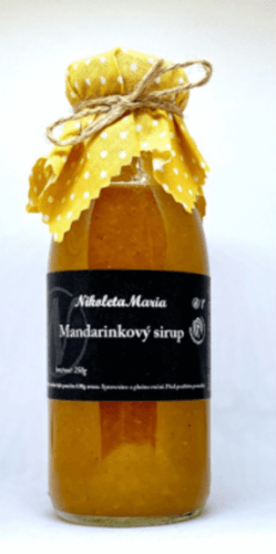 Nikoleta Maria Sirup mandarinka s pravou vanilkou 250 g