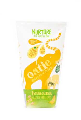 Nurture Bezlepkový nápoj Oaite banán 200 ml