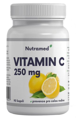 Nutramed Vitamín C 250 mg 90 kapslí