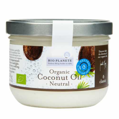 Olej kokosový dezodorizovaný 400 ml BIO   BIO PLANETE Bioplanete