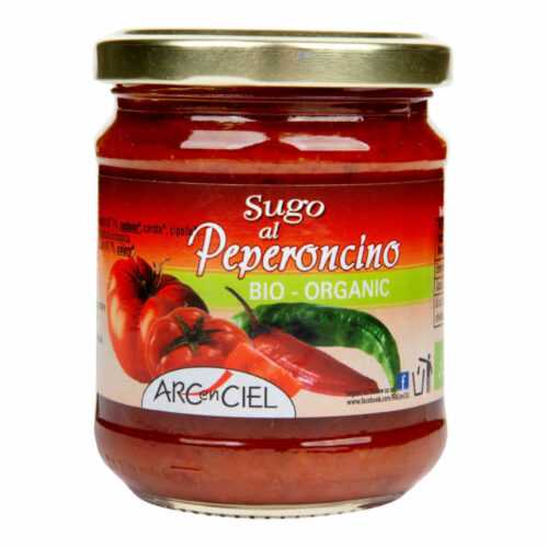 Omáčka rajčatová s chilli 190 g BIO   ARC EN CIEL Arc En Ciel