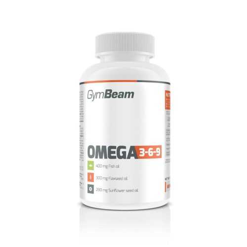 Omega 3-6-9 120 kaps. bez příchuti - GymBeam GymBeam