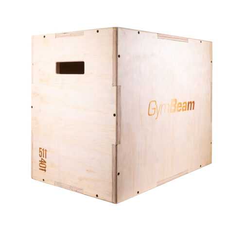 Plyometrická bedna PlyoBox Wood - GymBeam GymBeam
