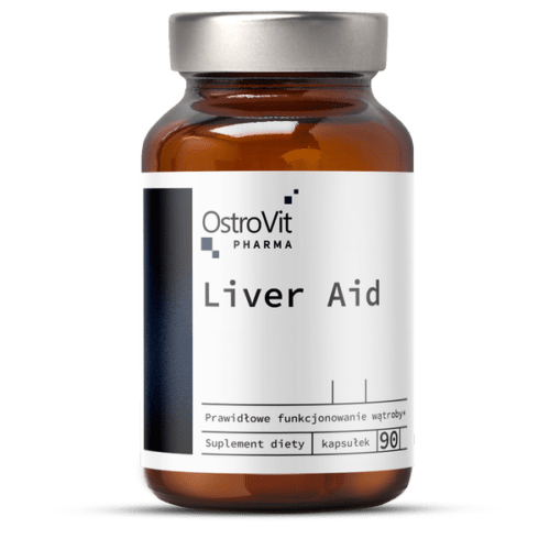 Podpora jater Liver Aid 90 kaps - OstroVit OstroVit