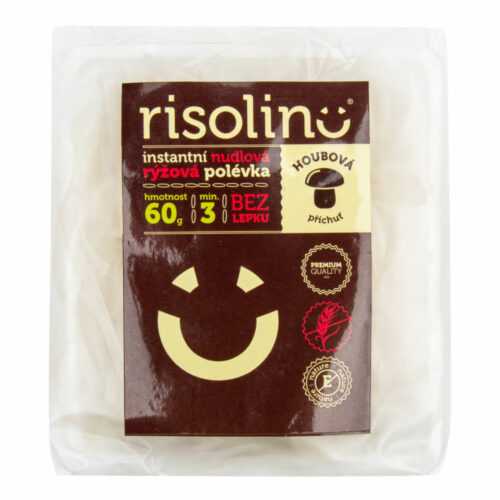 Polévka nudlová rýžová instantní houbová příchuť 60 g   RISOLINO Risolino