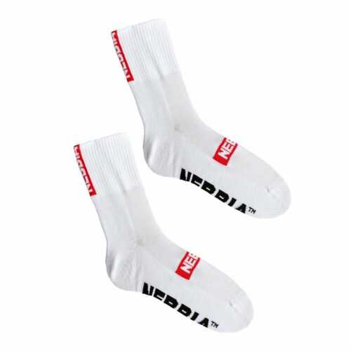 Ponožky 3/4 Socks Extra Mile White 43 - 46 - NEBBIA NEBBIA