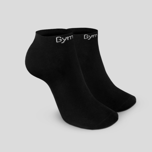 Ponožky Ankle Socks 3Pack Black L/XL - GymBeam GymBeam