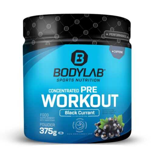 Předtréninkový stimulant Concentrated Pre Workout 375 g černý rybíz - Bodylab24 Bodylab24