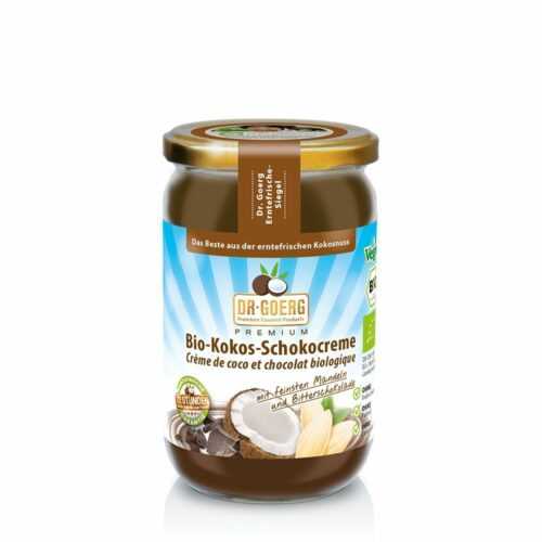 Premium BIO Oříškový krém Coconut Chocolate 200 g - DR. GOERG DR. GOERG