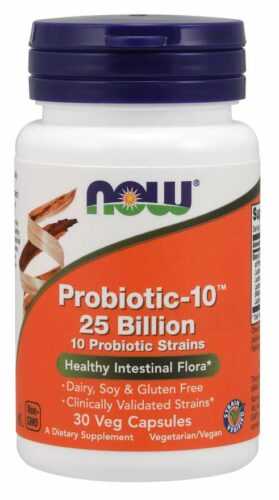 Probiotikum -10™ 30 kaps. - NOW Foods NOW Foods