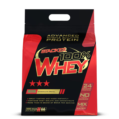 Protein 100% Whey 2000 g čokoláda - Stacker2 Stacker2