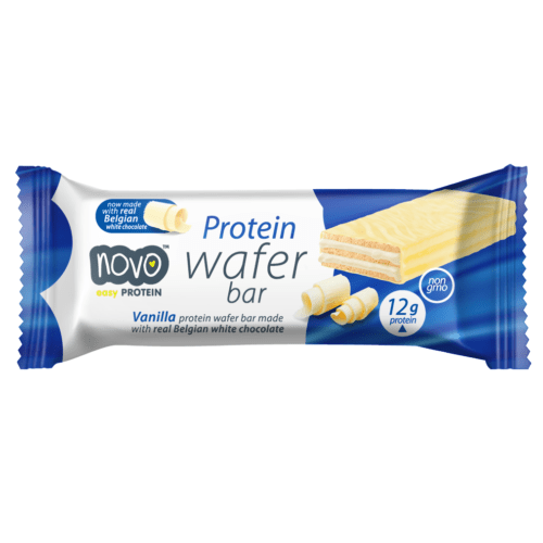 Protein Wafer 38 g jahoda & smetana - Novo Novo