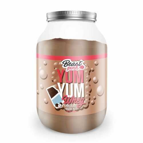Protein Yum Yum Whey 1000 g čokoláda lískový oříšek - BeastPink BeastPink
