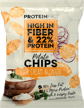 ProteinPro Chips smetana/cibule 50 g