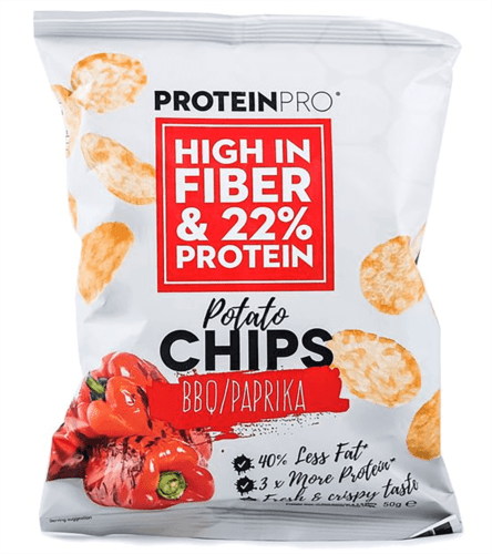 ProteinPro chips bbq/paprika 50 g