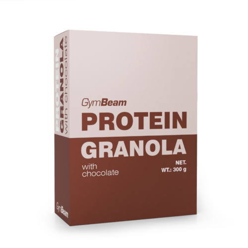 Proteinová granola s čokoládou 300 g - GymBeam GymBeam