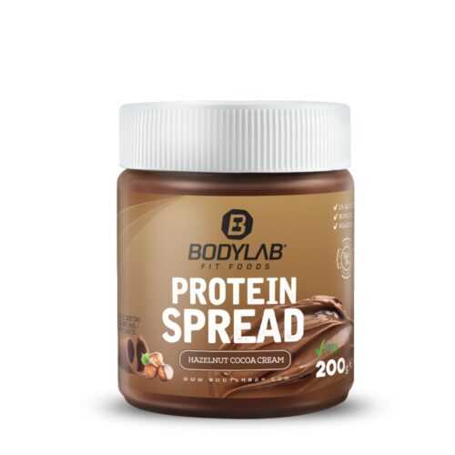 Proteinová pomazánka s lískooříškovým krémem a čokoládou 200 g hazelnut cocoa cream - Bodylab24 Bodylab24