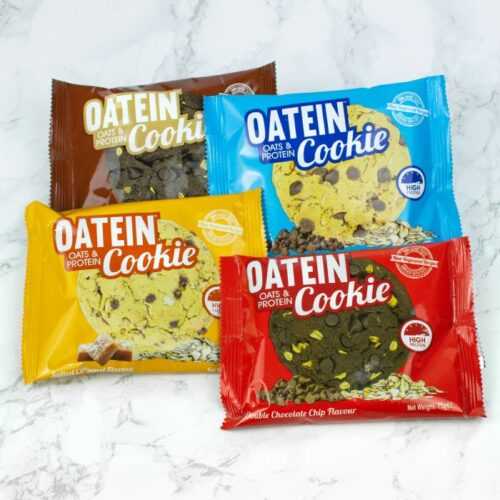 Proteinová sušenka Oats & Protein Cookie 75 g dvojitá čokoláda - Oatein Oatein
