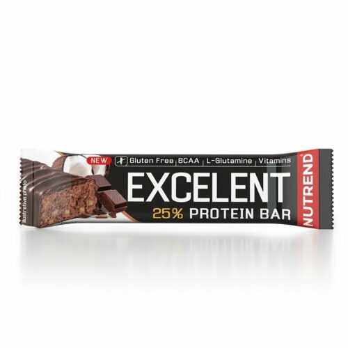 Proteinová tyčinka Excelent 85 g čokoláda kokos - Nutrend Nutrend