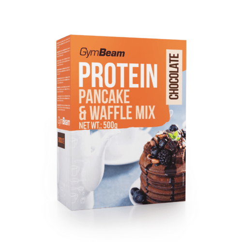Proteinové palačinky Pancake & Waffle Mix 500 g borůvky - GymBeam GymBeam